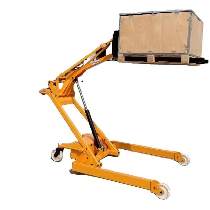 The smart portable folding forklift launched by our company has won widespread praise in the European and American markets