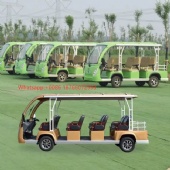 Hot Sale MLH 8 Seats Electric Sightseeing Car Shuttle Bus