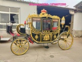 High Quality Sightseeing MLH Electric Royal Horse Carriage