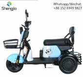 New adult household leisure scooter for the elderly small three-wheel battery car source factory electric tricycle