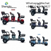 Directly provided by the manufacturer, for adults and the elderly to pick up and drop off children, battery car, export and retail leisure electric tricycle