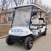 Super Luxury 48V 5kw Kds AC Motor and Aluminum Alloy Chassis Golf Cart