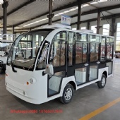 China Factory New Products11 Seats Sightseeing Bus Low Price Electric Mini Bus