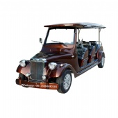 Luxurious 8-Seater CE Certified Electric Four-Wheel Tourist Classic Car