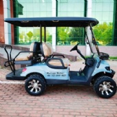 2024 New Style China Electric Car Manufacturer Sightseeing Car Patrol Car Golf Cart Direct Sales Golf Cart