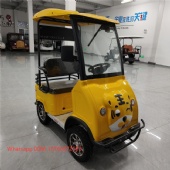 Electric scenic small children's shared four-wheel sightseeing car rental cartoon sightseeing car