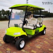 2024 New Energy Environmentally Friendly 4-Seater Electric Golf Cart Multifunctional Sightseeing Golf Cart