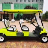 2024 New Energy Environmentally Friendly 4-Seater Electric Golf Cart Multifunctional Sightseeing Golf Cart