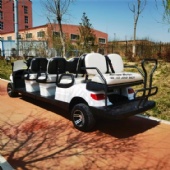 Best price electric golf cart luxury 4 wheel 8 seater golf cart