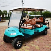 2024 factory direct sales ultra-luxury aluminum alloy chassis golf cart