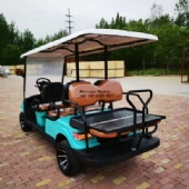 2024 factory direct sales ultra-luxury aluminum alloy chassis golf cart