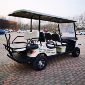 2024 new new energy environmentally friendly 6-seater electric golf cart multi-functional sightseeing golf cart