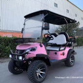 New golf cart 2+2 seater off-road vehicle electric golf cart