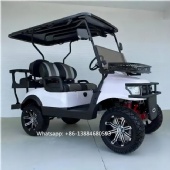 Most Popular 4-Seater 5kw AC Motor 4-Wheel Luxury Electric Golf Cart