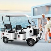 Four-wheel electric E900 second generation elderly mobility scooter female pick up children's panoramic panoramic car