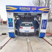 Risense full automatic brush washing rollover car wash with air dryer