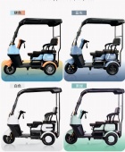 Small bus electric three-wheeled with shed H40 adult pick-up children disabled battery car