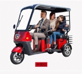 H30 electric tricycle with shed for elderly people to pick up children, passenger and cargo dual-purpose new national standard electric vehicle