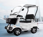 2024 two-person mobility scooter for the elderly four-wheel electric battery car for the elderly family shuttle children sightseeing car Mini bus E20