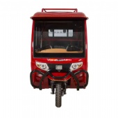 Semi-covered transport tricycle cargo electric delivery tricycle