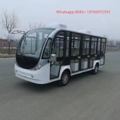 2024 new luxury resort, park, factory, hotel 11-seater 72V electric sightseeing car