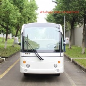 17-seater 6V230AH battery electric sightseeing bus