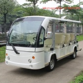 17-seater 6V230AH battery electric sightseeing bus